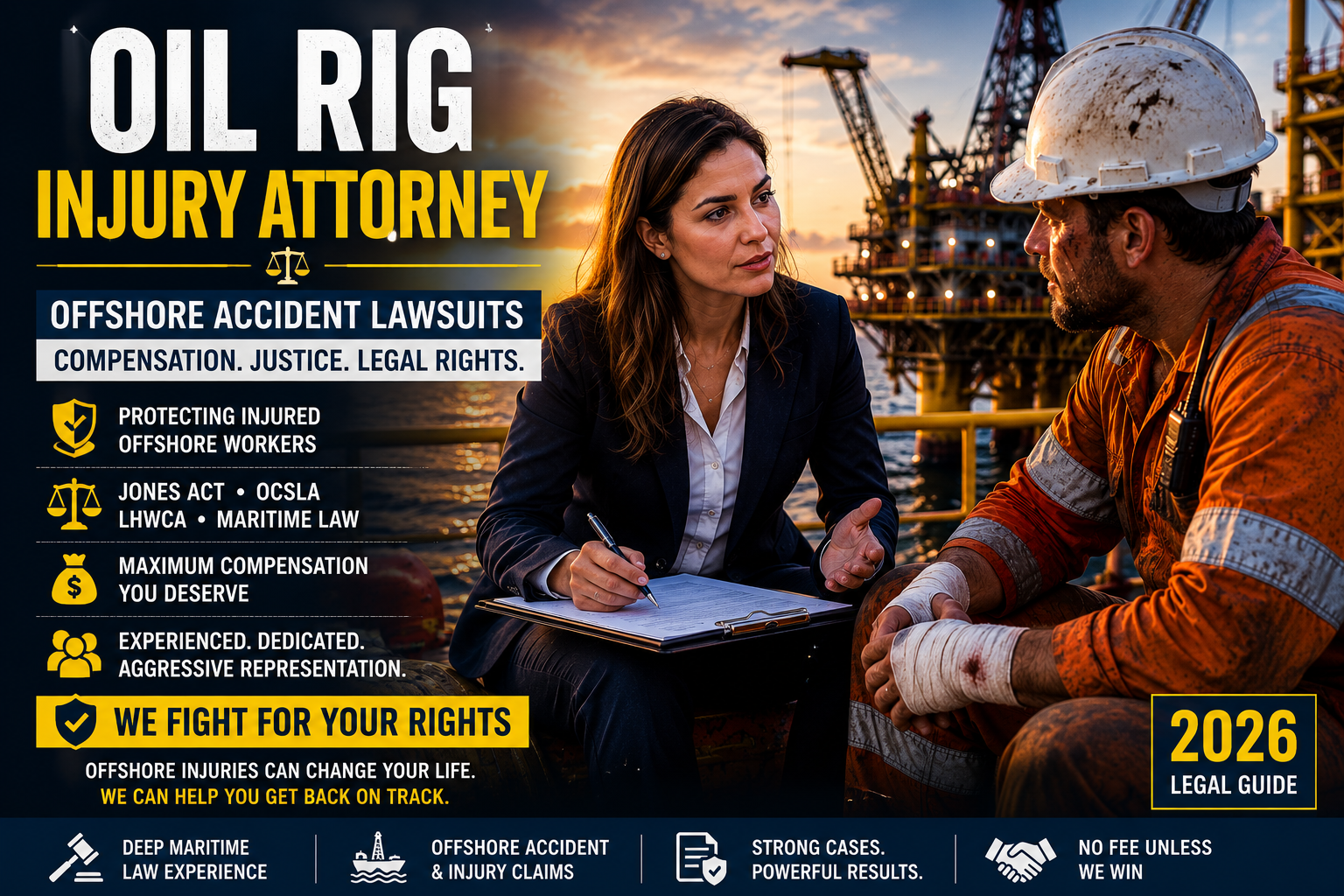 Oil Rig Injury Attorney